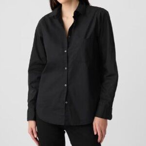 GAP Linen Long Sleeve Button Up in Large